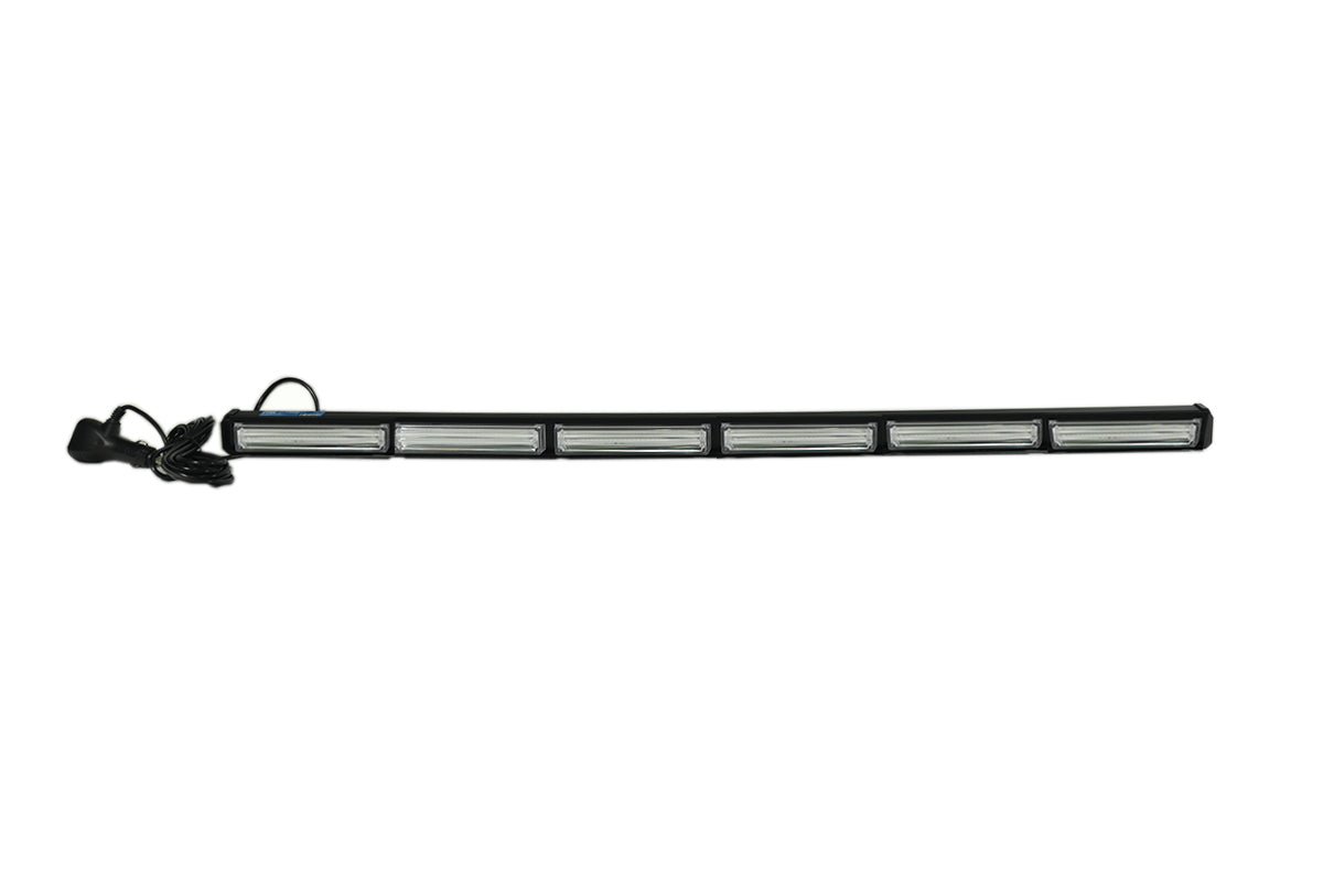 Barra de Luz intermitente LED de tráfico color Azul 90-120 cm