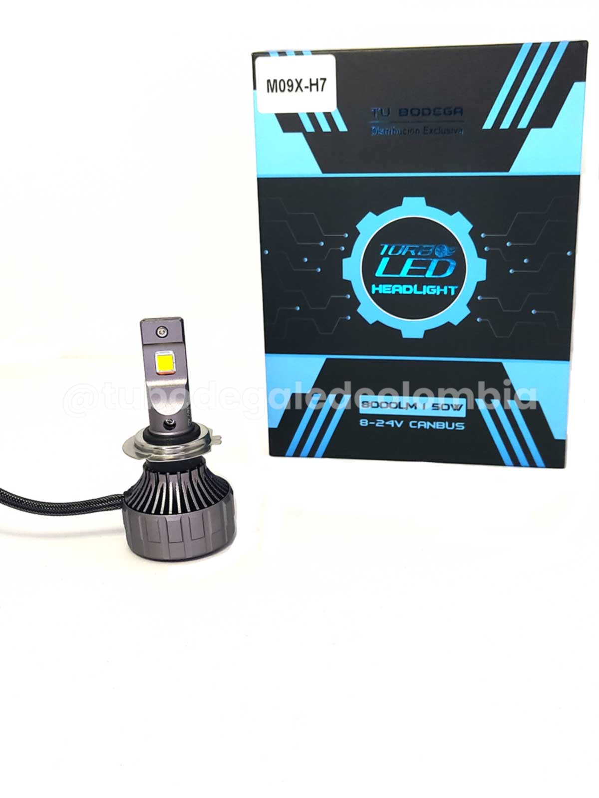 Bombillo canbus led aleman turboventilador