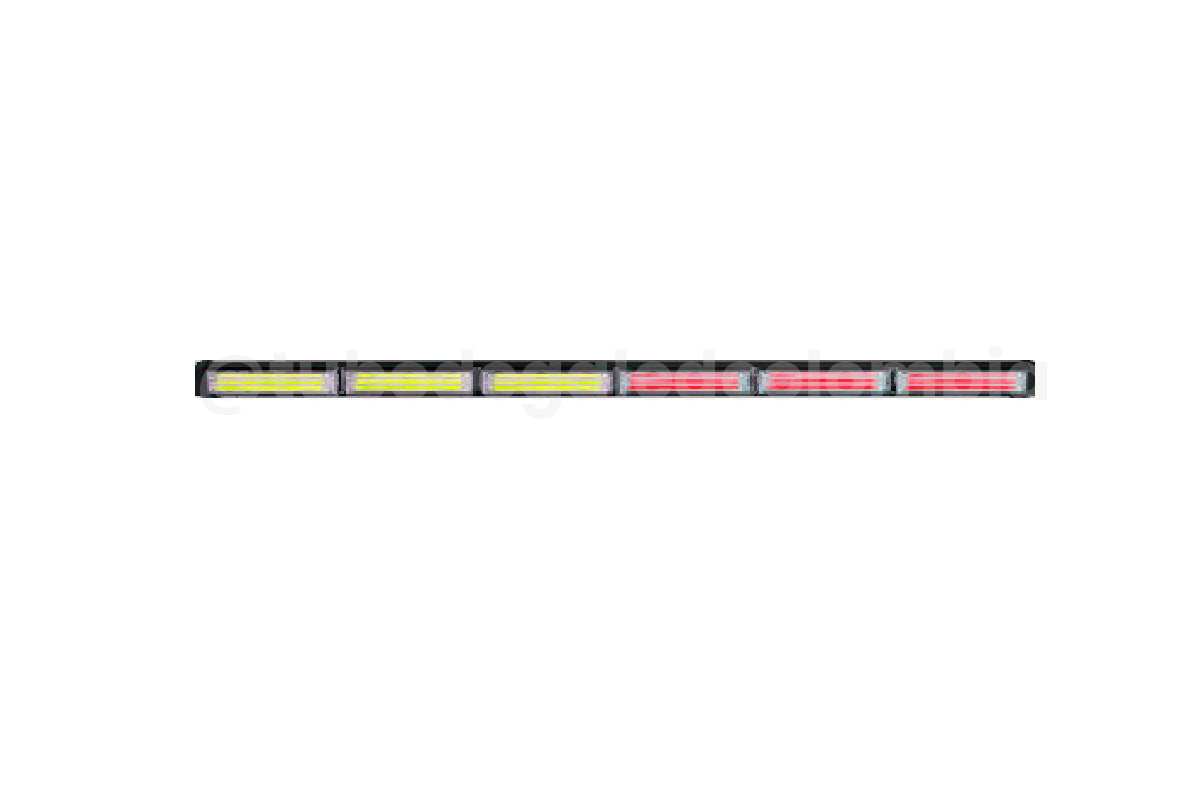 Barra de Luz intermitente LED de tráfico 62-90-120 cm blanco rojo