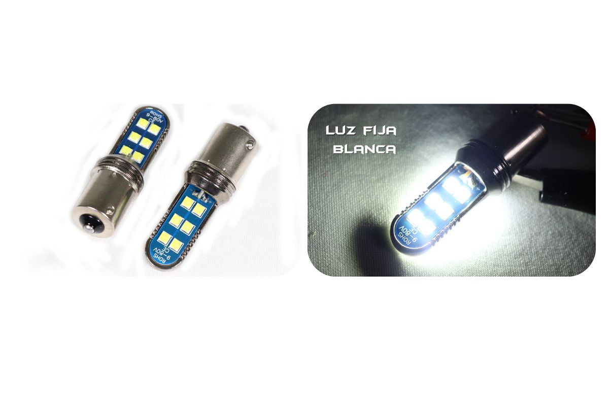 Bombilla LED de freno trasero para coche
