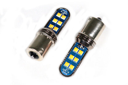 Bombillo LED de direccional amarillo 12 led