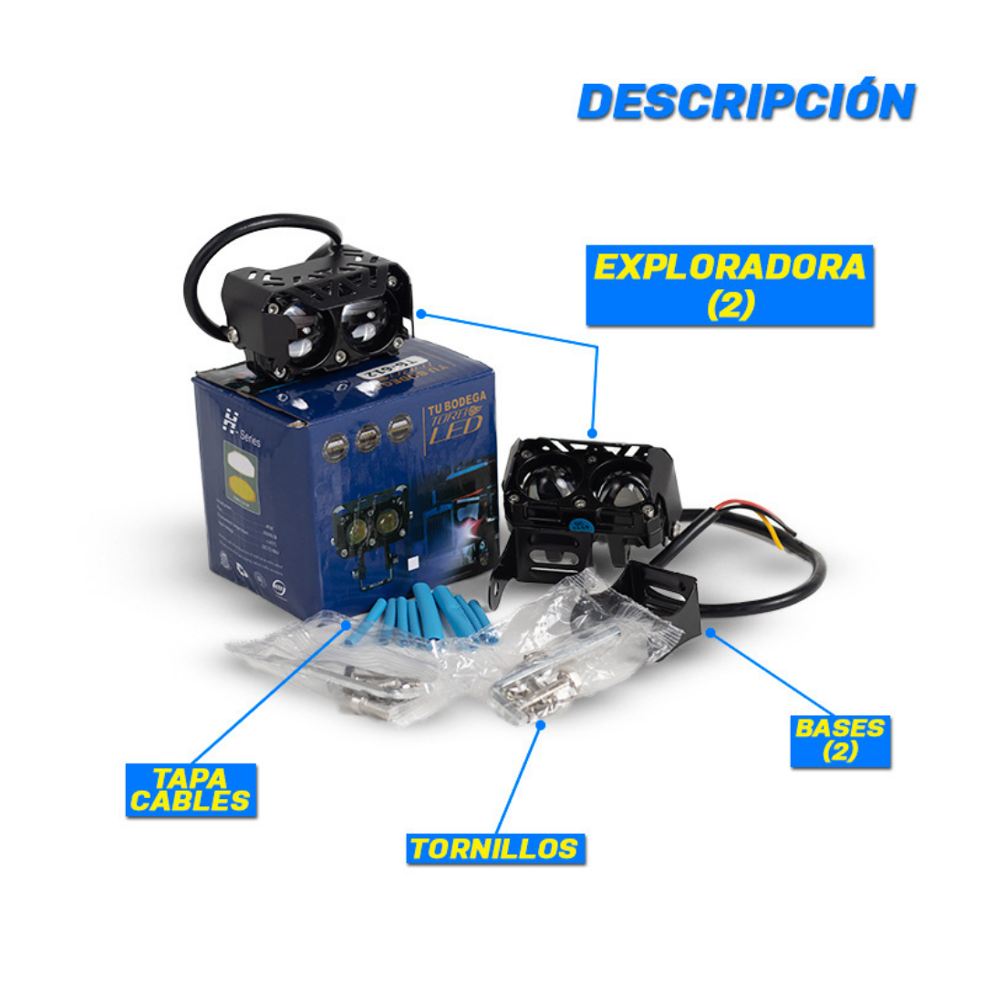 Exploradora Led Dual