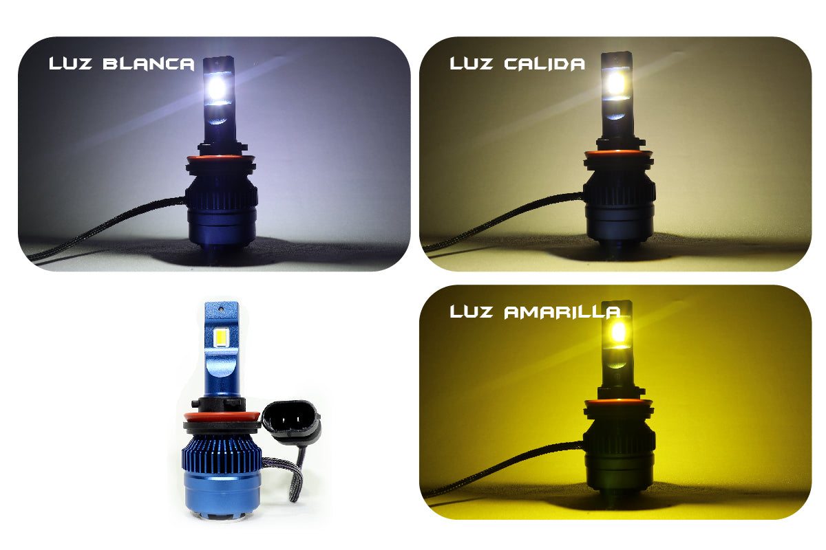 Bombillo LED  Con disipador y ventilador Auto refrigerante