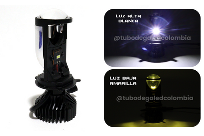 Bombillo tipo lupa h4 a-c y d-c 6000 lm M06X-H4