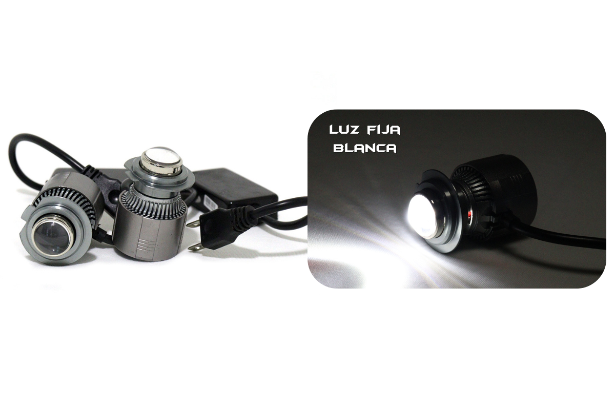 Bombillo tipo láser led, 7000 lúmenes Luz blanca