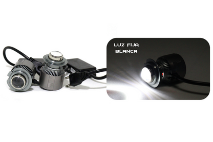 Bombillo tipo láser led, 7000 lúmenes Luz blanca