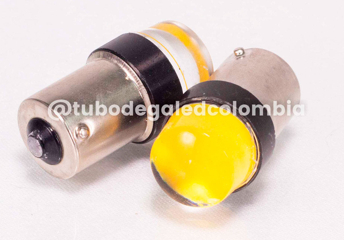 Bombillo-para-direccioonal-de-tipo-microled-frio-de-alta-intensidad-protegido-del-agua-con-silicona-1156-COB-AMARILLO_