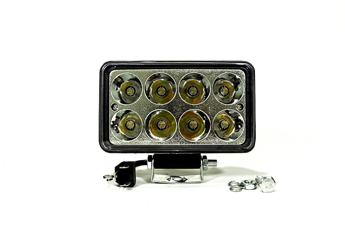 Exploradora 8 led 450 tipo hella luz blanca  función altas y bajas