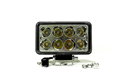 Exploradora 8 led 450 tipo hella luz blanca  función altas y bajas