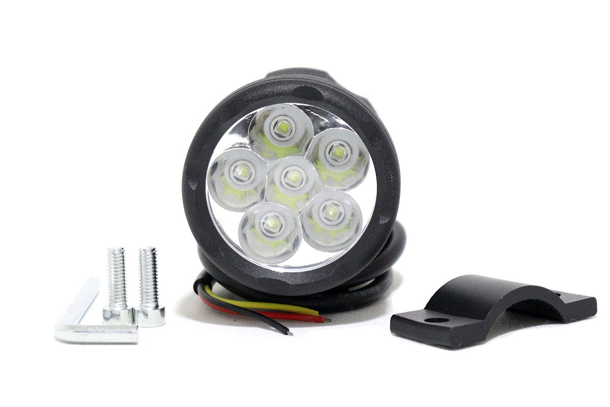 Exploradora LED Alta intensidad 6 LED Fijo y flasheo