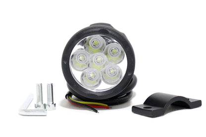 Exploradora LED Alta intensidad 6 LED Fijo y flasheo