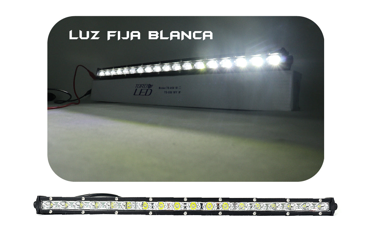 Barra Lineal Tipo flauta 12-18 LED, 35-51 CM