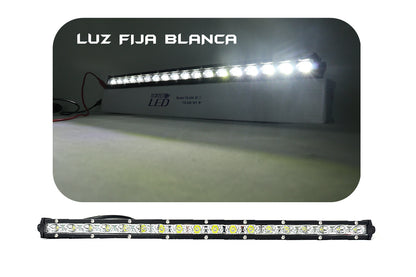 Barra Lineal Tipo flauta 12-18 LED, 35-51 CM