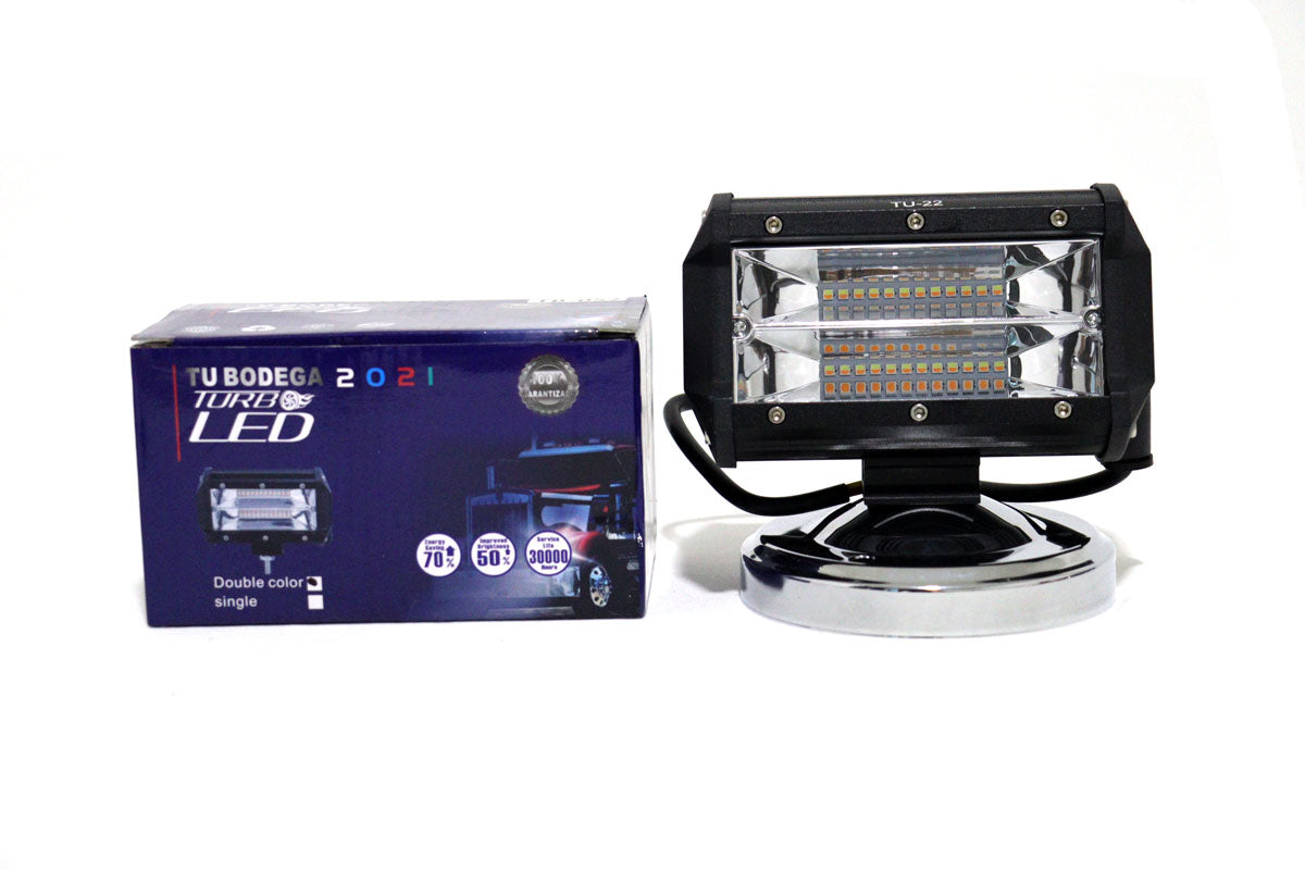Exploradora 24 LED Foco expansivo Fijo y flasheo Bicolor