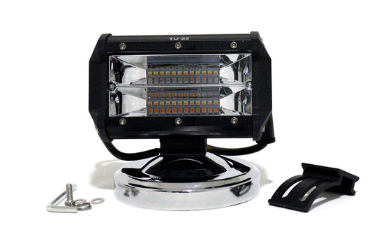 Exploradora 24 LED Foco expansivo Fijo y flasheo Bicolor