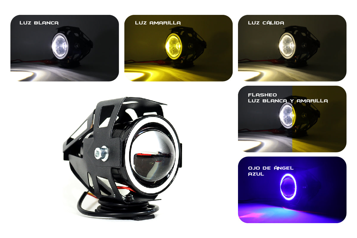 Exploradora Dual color LED Ojo de ángel