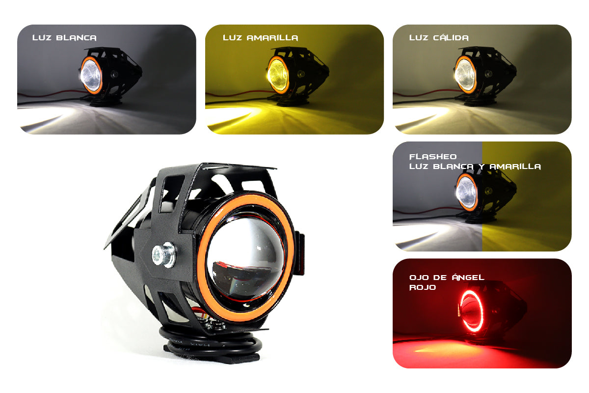 Exploradora Dual color LED Ojo de ángel