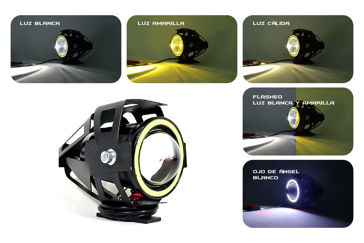 Exploradora Dual color LED Ojo de ángel