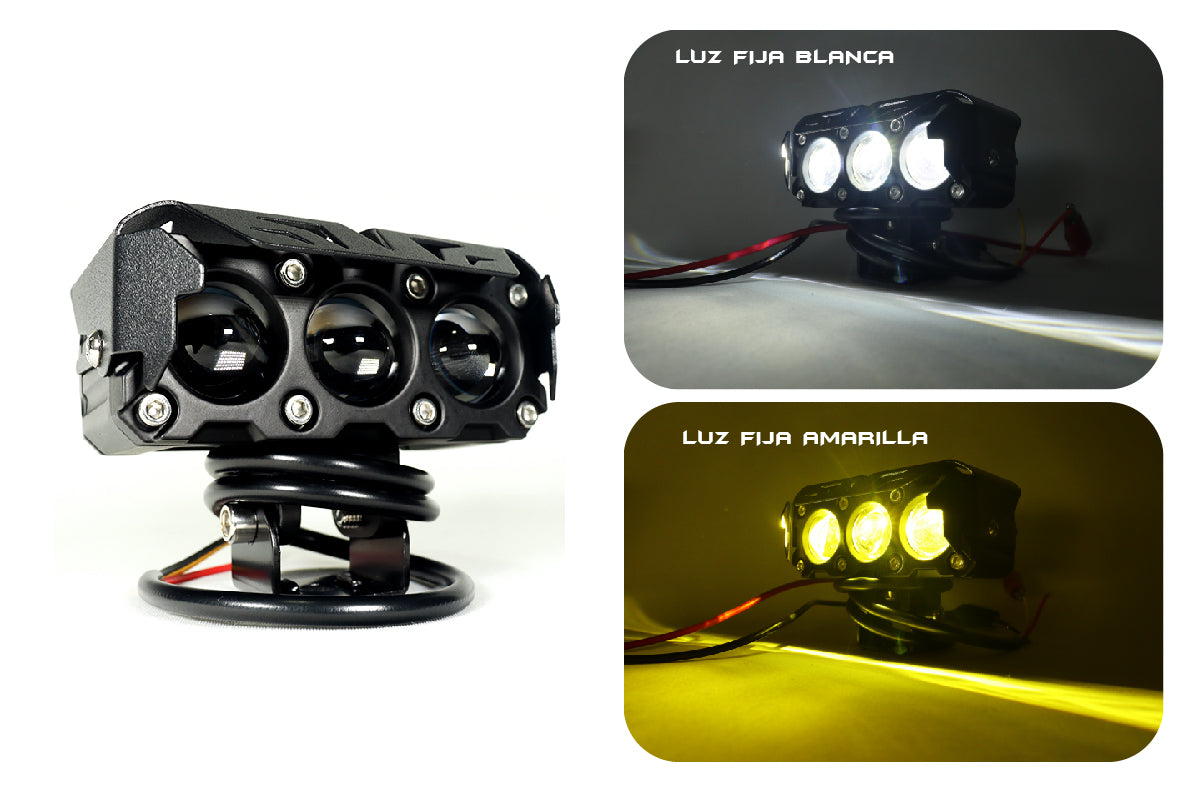 Exploradora LED Alta intensidad Dual color, luz fija