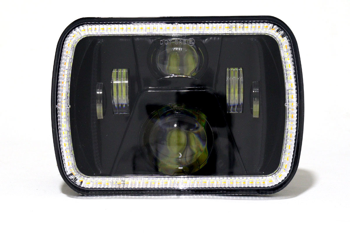 Faro de lujo eagle 45w función altas y bajas luz blanca y amarilla
