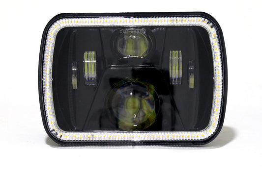Faro de lujo eagle 45w función altas y bajas luz blanca y amarilla