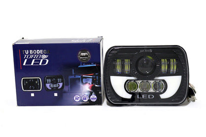 faro de lujo eagle función altas y bajas luz media tipo halo