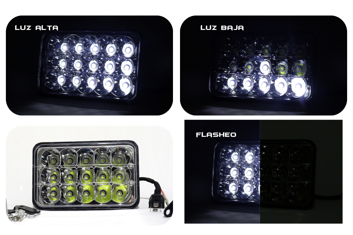 Faro para kenworth 45w led luz amarilla