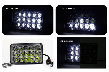 Faro para kenworth 45w led luz amarilla