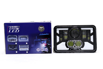 Farola de lujo kenworth neon led funcion altas y bajas