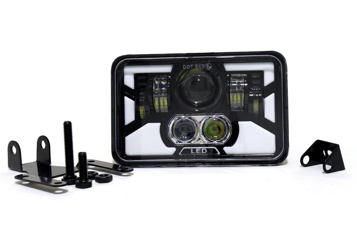 Farola de lujo kenworth neon led funcion altas y bajas