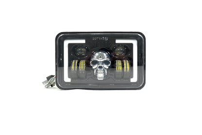 Farola de lujo Kenworth modelo calavera