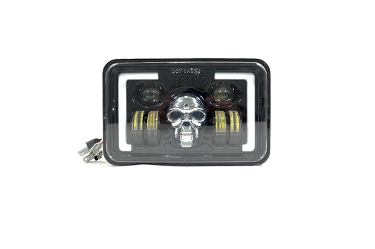 Farola de lujo Kenworth modelo calavera