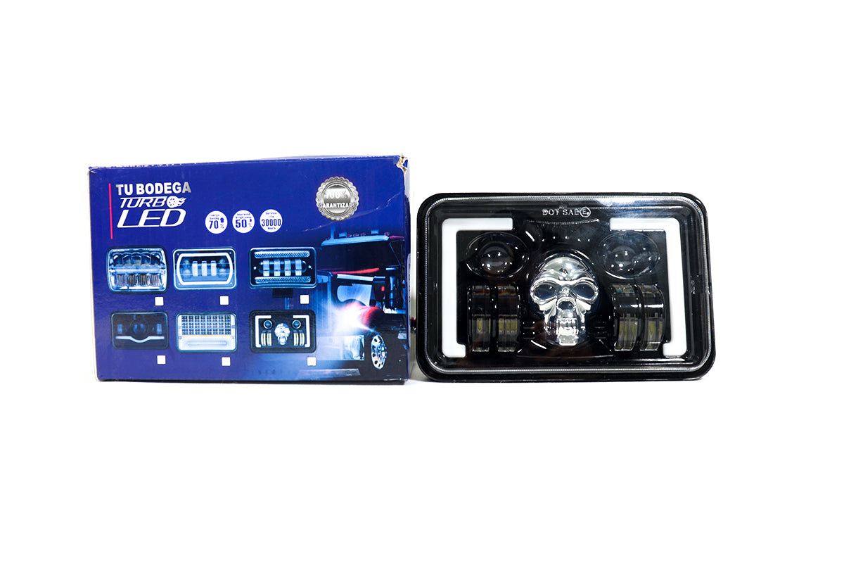 Farola de lujo Kenworth modelo calavera