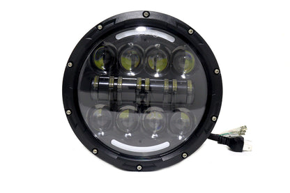 Faro de lujo de 7 ” 40w dual color funcion alta y bajas direccional y estacionaria