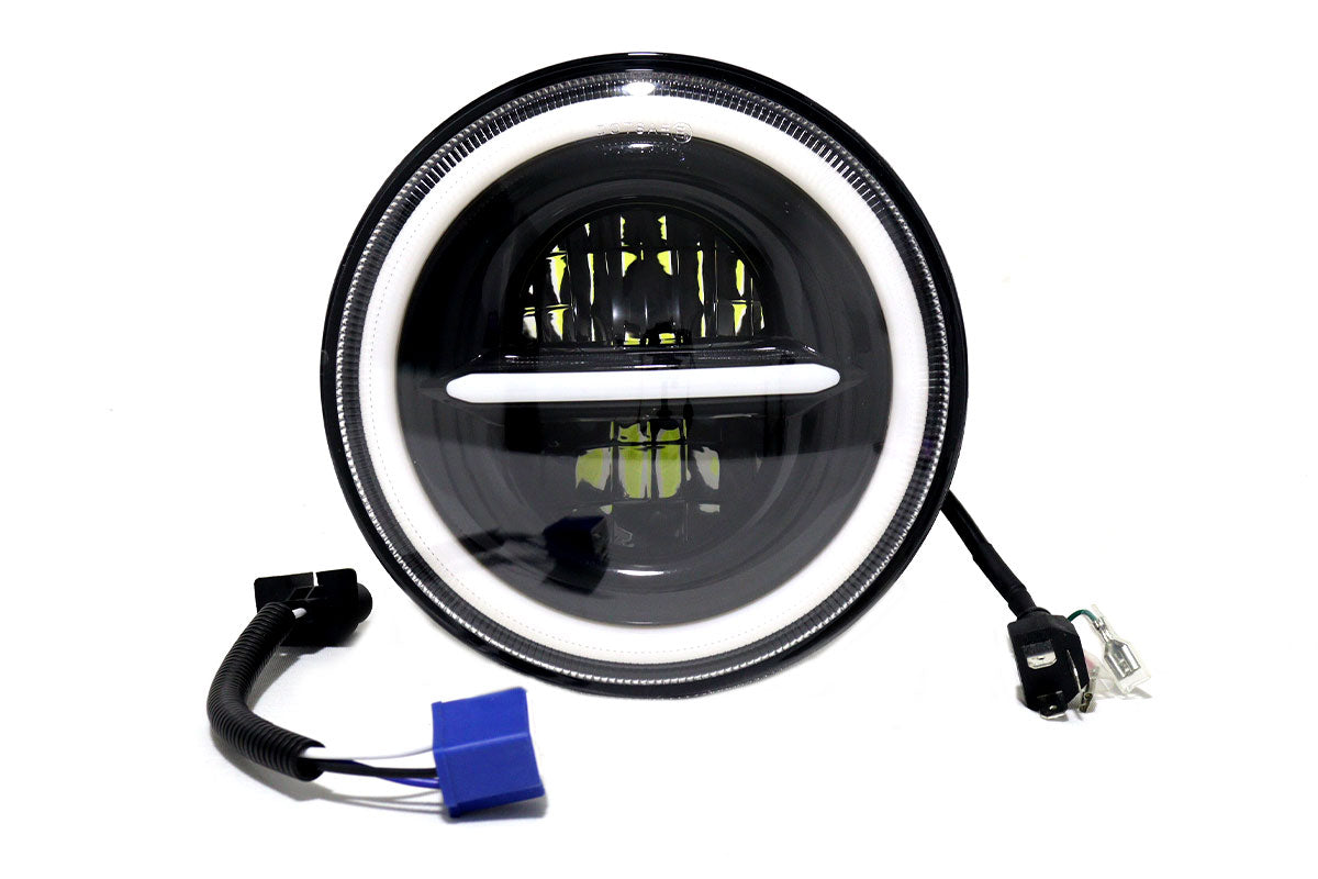 Faro LED de 7″ pulgadas para motocicleta  y camioneta