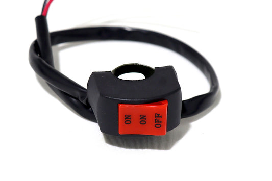 Switch para moto de tres contactos