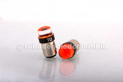 Bombillo 1157 siliconado para stop tipo microled COB 24V de alta intensidad