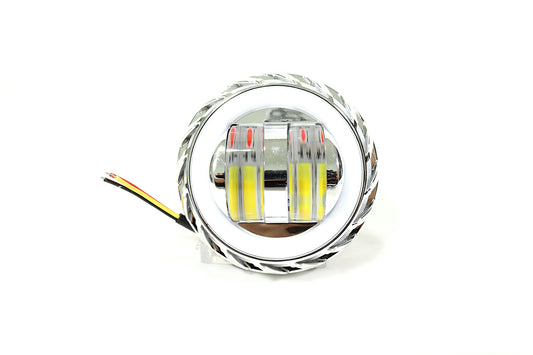 Proyector de Luz led, doble lupa, ojo de ángel