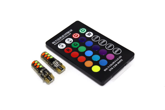 Cocuyo LED Siliconado  T10 RGB Control remoto