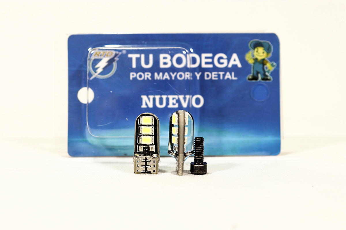 Cocuyo bayoneta 158 led smd siliconado función fijo