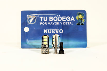 Cocuyo bayoneta 158 led smd siliconado función fijo