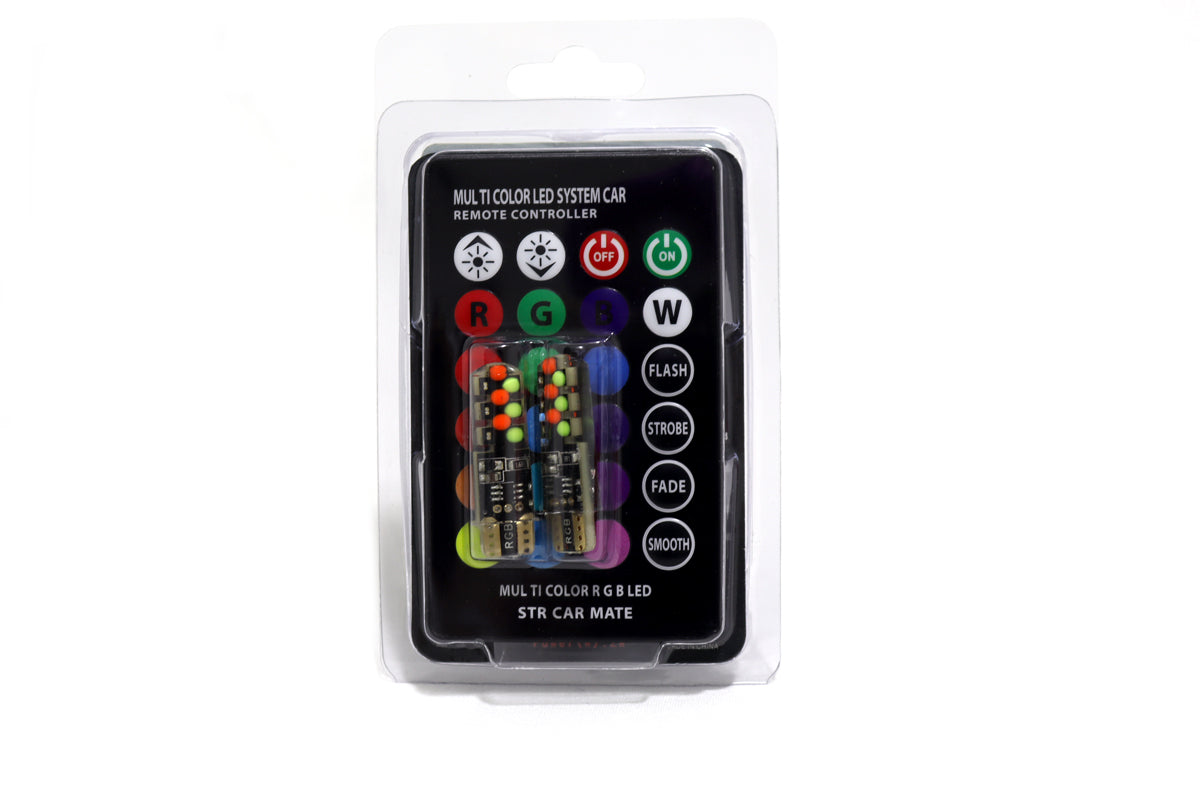 Cocuyo LED Siliconado  T10 RGB Control remoto