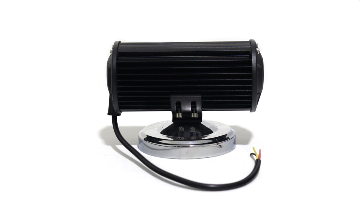 Exploradora 40 LED Luz blanca y amarilla Tipo espejo