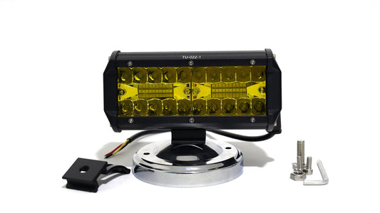 Exploradora Barra 40 LED Tipo espejo 72W Función Fijo-flasheo