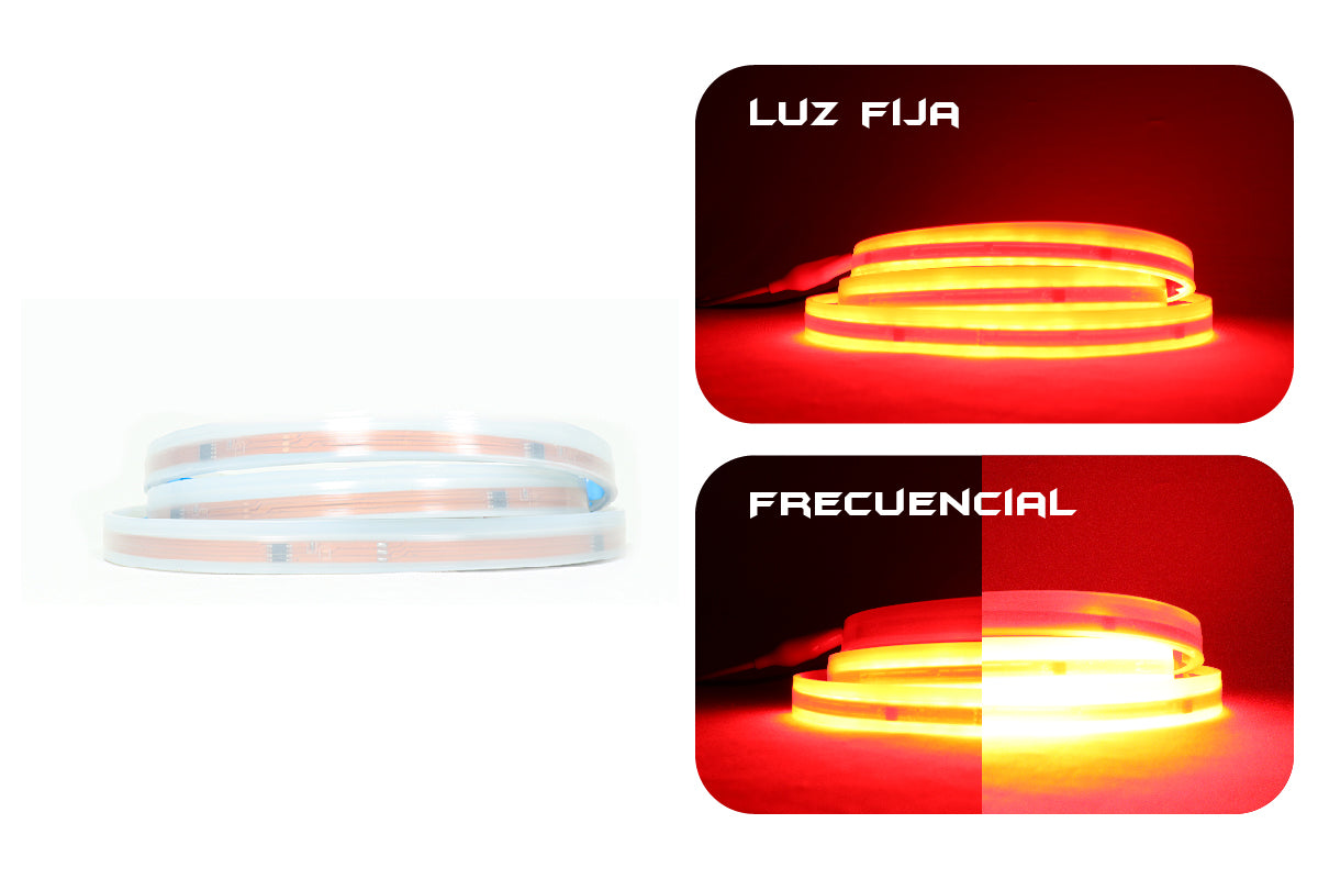 Tira Luces Led Para Capó Coche Barra Circulación Diurna Drl