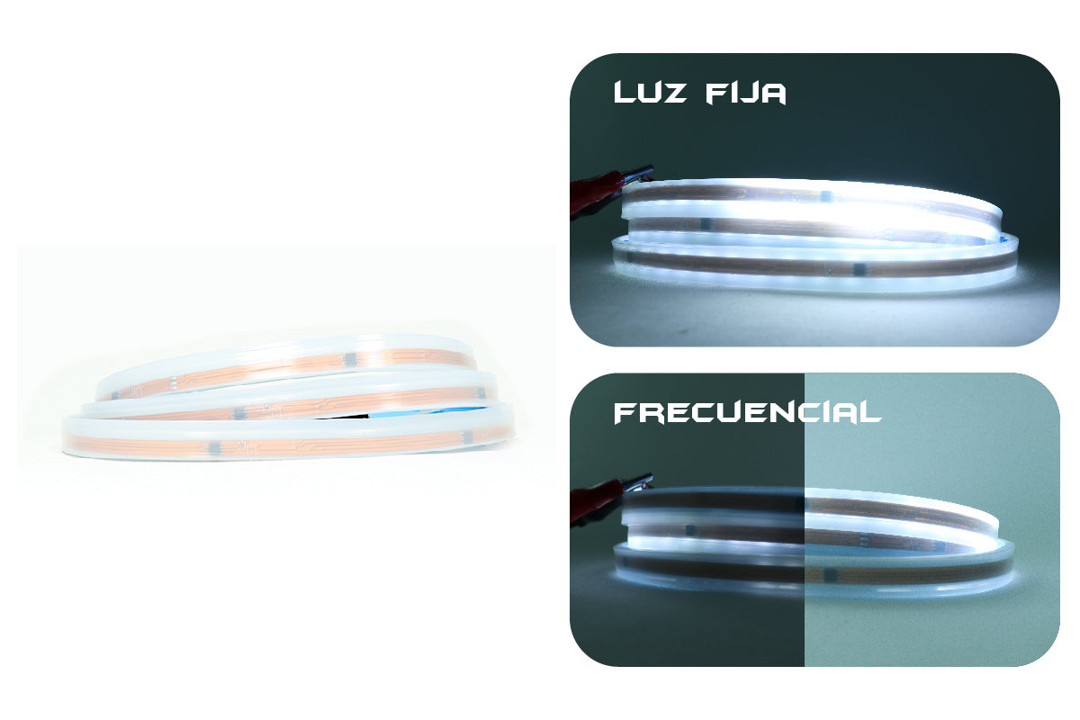 Tira Luces Led Para Capó Coche Barra Circulación Diurna Drl