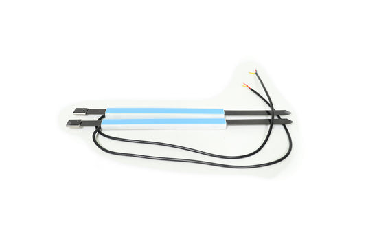 Tira de luces LED intermitentes para motocicleta, accesorio Universal envolvente, color blanco, para horquilla o ATV, UTV