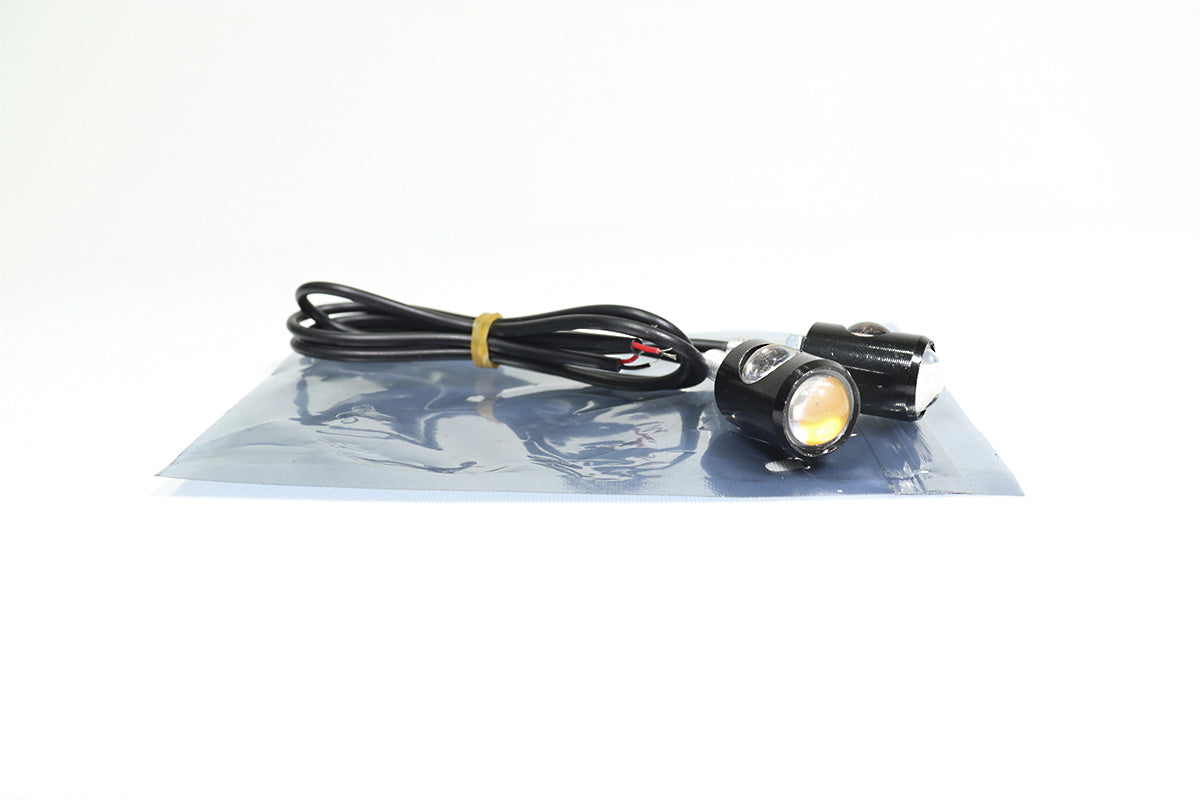 Accesorio led para coche, luz intermitente automática, luz de advertencia (ojo de águila)