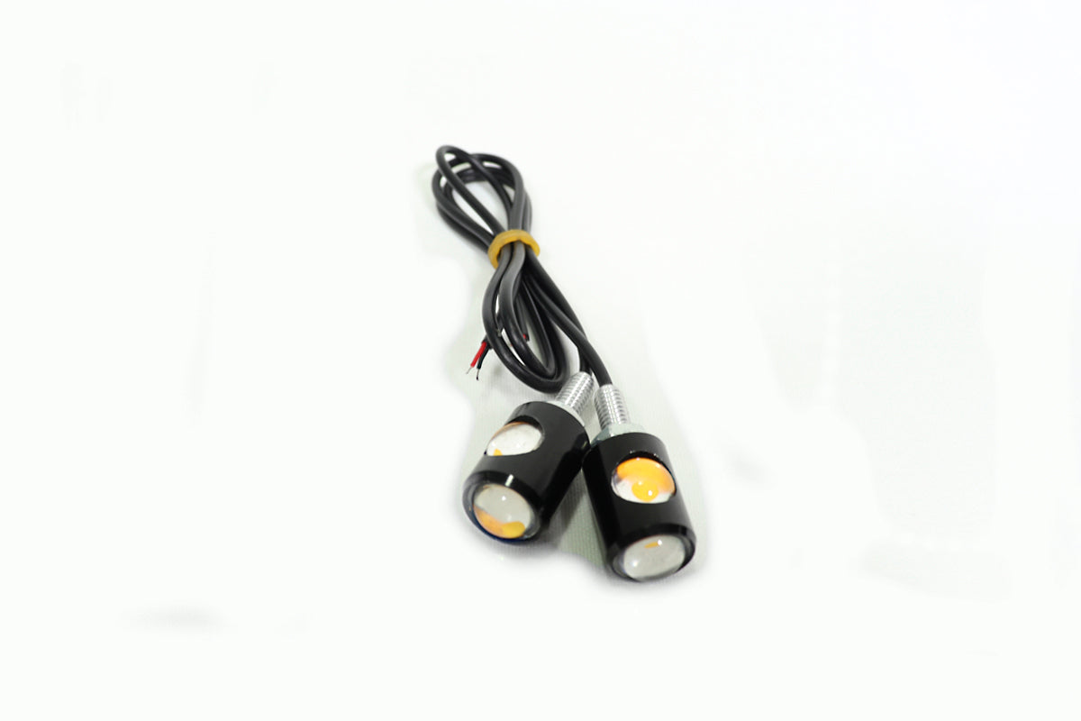 Accesorio led para coche, luz intermitente automática, luz de advertencia (ojo de águila)