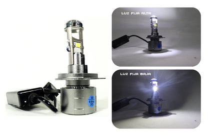 Bombillo LED con  mini lupa,  luz blanca
